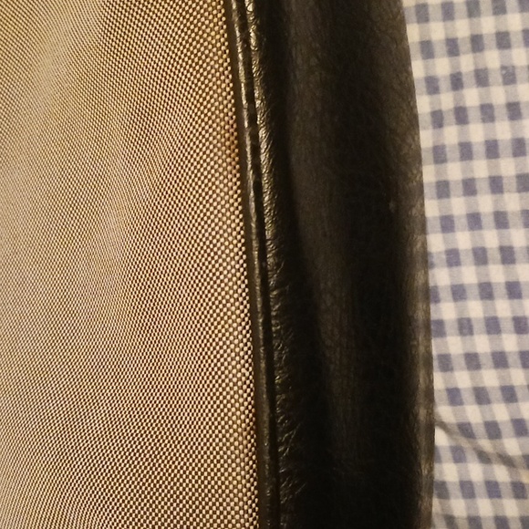 Vintage Prada Buckle Canvas Logo Satchel - Picture 7 of 16